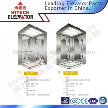 Cabina de decoración para ascensor / acero inoxidable / HL-119